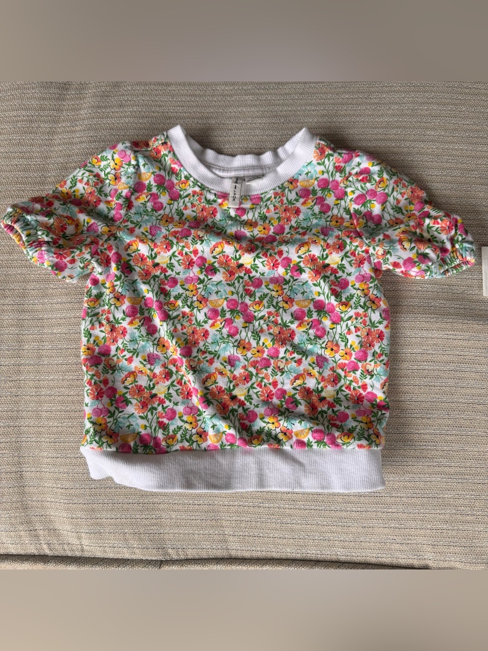 Janie and Jack girls floral top 2T
